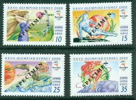 Cyprus-2000-Sydney-Olympics-SPECIMEN-MUH-Lot23548