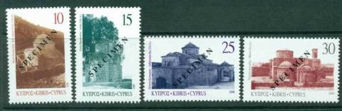 Cyprus-2002-Churches-damaged-under-Turkish-occupation-SPECIMEN-MUH-Lot23556