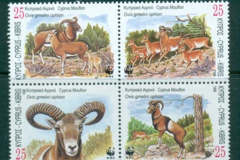 Cyprus-1998 WWF Cyprus Mouflon