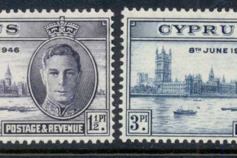 Cyprus-1946-Victory-MUH