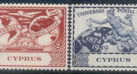 Cyprus-1949-UPU-75th-Anniversary-MLH