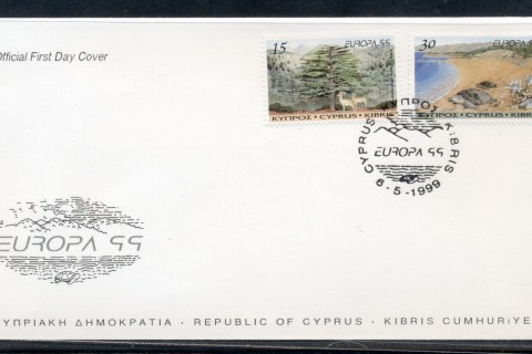 Cyprus-1999-Europa-Nature-Parks-FDC