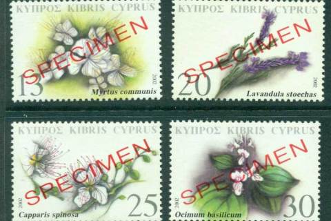 Cyprus-2002-Medicinal-Plants-SPECIMEN-MUH-Lot23552