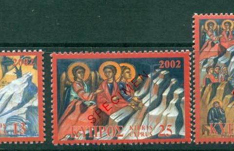Cyprus-2002-Xmas-SPECIMEN-MUH-Lot23553
