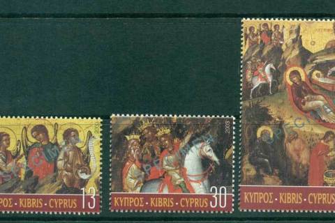 Cyprus-2003-Xmas-SPECIMEN-MUH-Lot23569