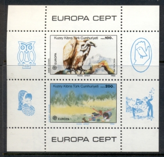 Cyprus-Turkish-1986-Europa-MS-MUH