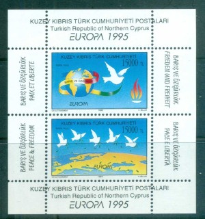 Cyprus-Turkish-1995-Europa-Peace-Freedom-MS-MUH