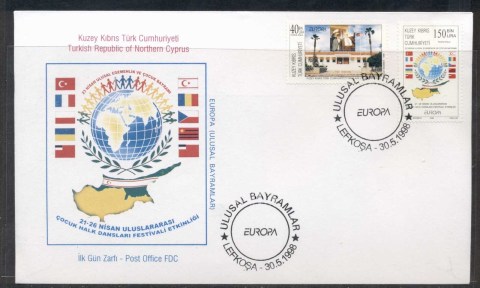 Cyprus-Turkish-1998-Europa-Holidays-Festivals-FDC