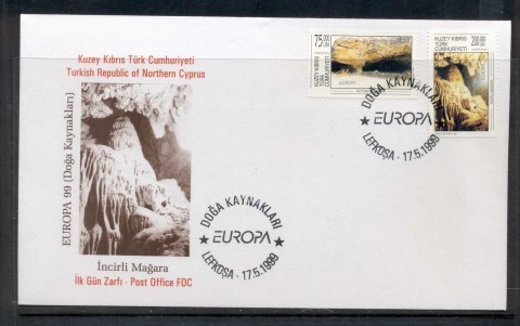 Cyprus-Turkish-1999-Europa-Nature-Parks-FDC