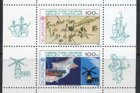 Cyprus-Turkish-1983-Europa-MS-MUH