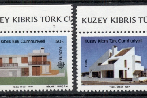 Cyprus-Turkish-1987-Europa-MUH