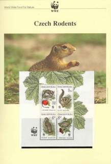 Czech-Republic-1996 WWF Czech Rodents