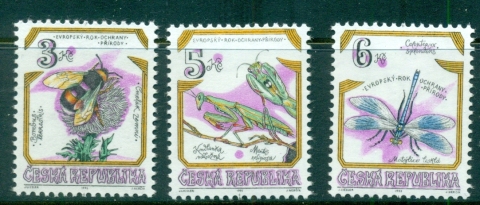 Czech-Republic-1995-European-Nature-Conservation-Insects-MUH