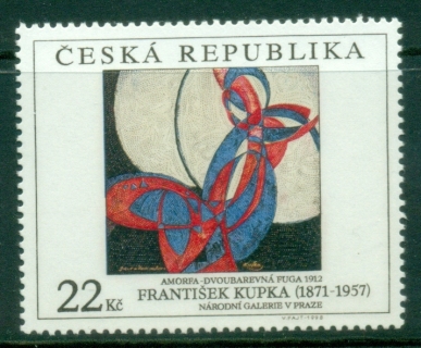 Czech-Republic-1998-International-Philatelic-Exhibition-PRAGA-98-Paintings-Frantisek-Kupka-MUH