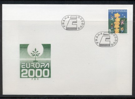 Czech-Republic-2000-Europa-Field-of-Stars-FDC