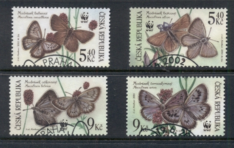 Czech-Republic-2002-WWF-Butterflies-CTO