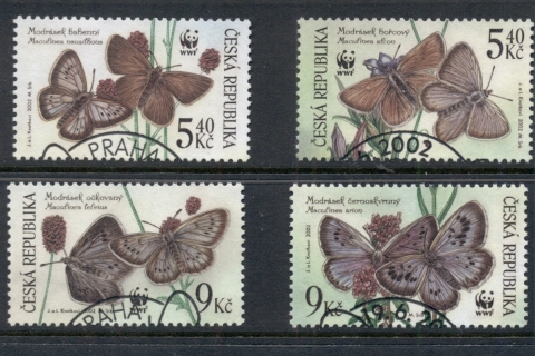 Czech-Republic-2002-WWF-Butterflies-CTO
