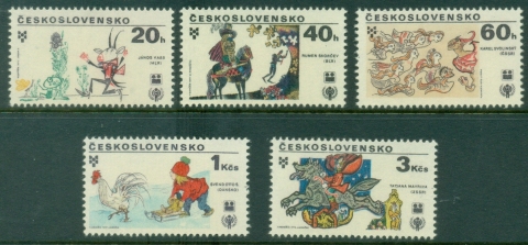 Czechoslovakia-1979-IYC-International-year-of-the-Child-MUH