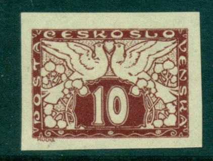 Czechoslovakia-1920-10h-Special-Delivery-MLH-lot37987