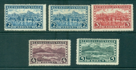 Czechoslovakia-1927-29-Hradcany-Great-tatra-Mi263-6