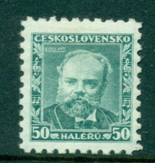 Czechoslovakia-1934-Antonin-Dvorak-MLH-lot38013