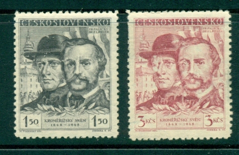 Czechoslovakia-1948-Constituent-Assembly-MLH-lot41127