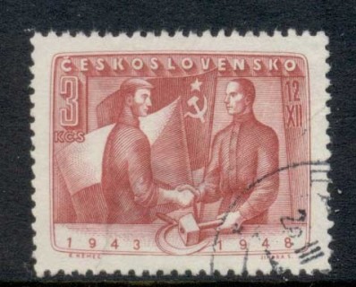 Czechoslovakia-1949-Czech-Soviet-Alliance-FU