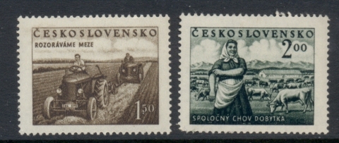 Czechoslovakia-1951-Collective-Farming-MUH