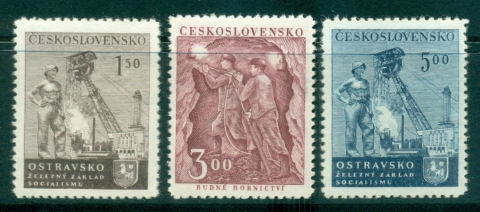 Czechoslovakia-1951-Miners-Day-MUH-lot38161