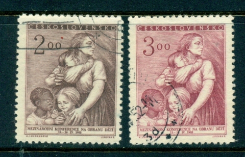 Czechoslovakia-1952-Protection-of-Children-FU-lot41187