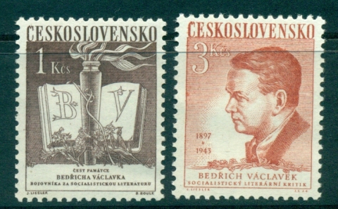 Czechoslovakia-1953-Bedrich-Vaclavek-MUH-lot38196