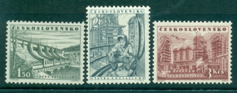 Czechoslovakia-1953-Industry-MUH-lot38213