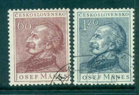 Czechoslovakia-1953-Josef-Manes-FU-lot70003