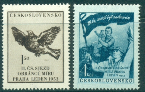 Czechoslovakia-1953-Peace-Congress-MUH-lot38194