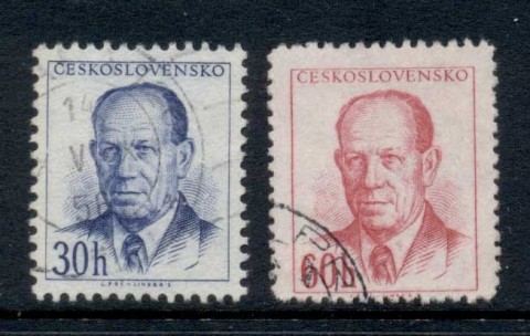 Czechoslovakia-1953-President-Zapotoky-FU