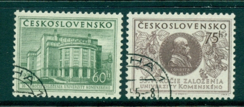 Czechoslovakia-1954-Comenius-University-CTO-lot38243