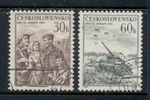 Czechoslovakia-1955-Army-day-FU