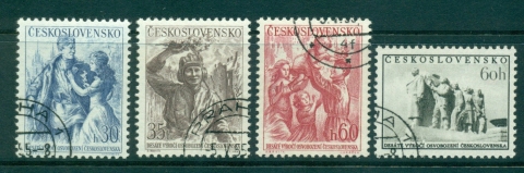 Czechoslovakia-1955-Liberation-Anniv-CTO-lot38246