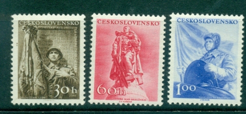 Czechoslovakia-1956-Construction-Defence-MUH-lot38259