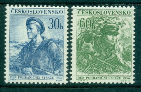 Czechoslovakia-1956-Frontier-Guard-MUH-lot38268