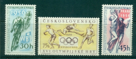 Czechoslovakia-1956-Melbourne-Olympics-MUH-lot38260