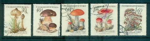 Czechoslovakia-1958-Mushroons