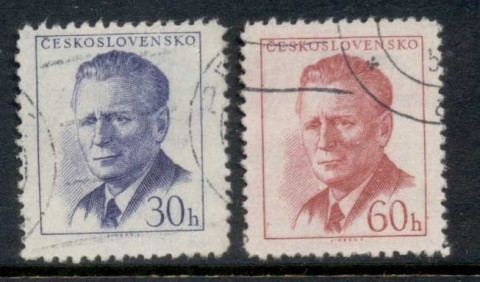 Czechoslovakia-1958-President-Novodny-FU