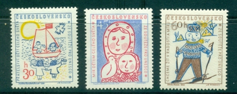 Czechoslovakia-1958-UNESCO-MUH-lot38309