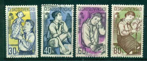 Czechoslovakia-1959-Pioneer-Organization-CTO-lot41293