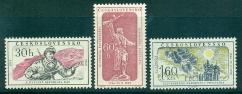 Czechoslovakia-1959-Slovakian-Revolution-MUH-lot38333