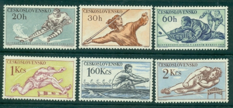 Czechoslovakia-1959-Sports-MLH-lot38317