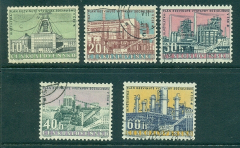 Czechoslovakia-1960-Five-Year-Plan-CTO-lot41314