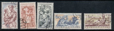 Czechoslovakia-1960-Liberation-25th-Anniversary-FU