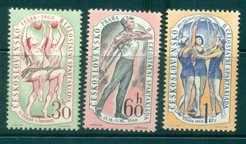 Czechoslovakia-1960-Summer-Spartakist-Games-MUH-lot38344